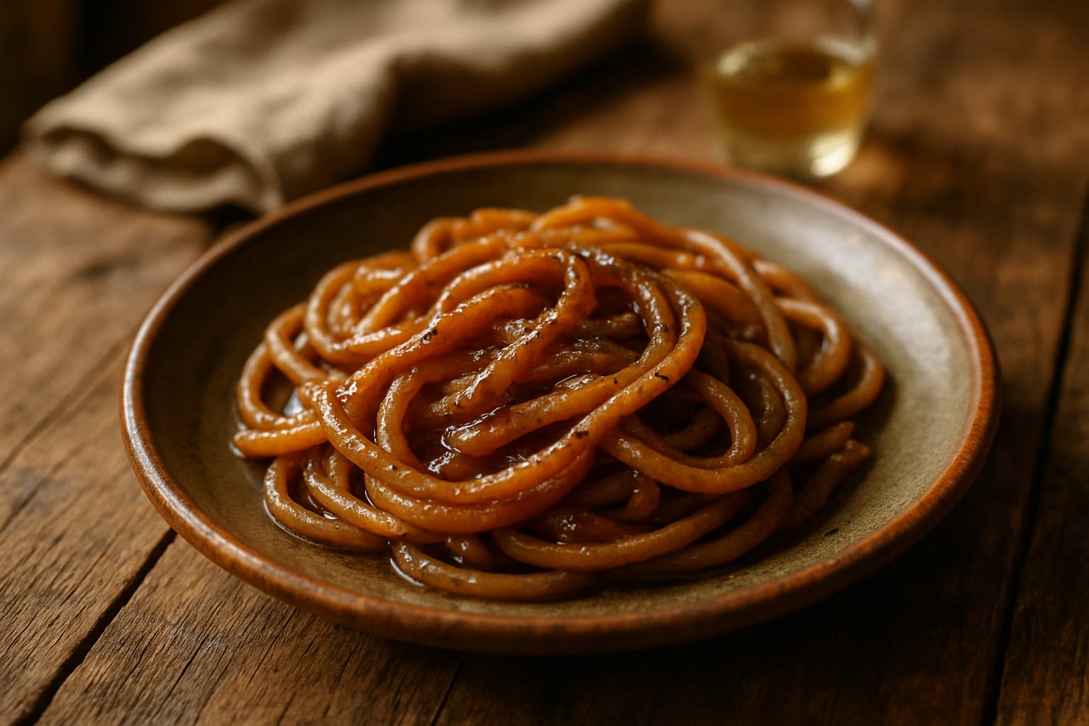 Bigoli in Salsa recipe — authentic Italian Veneto style