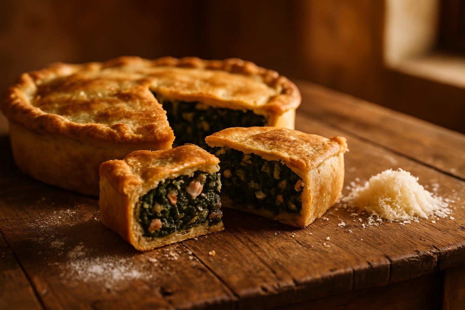 Erbazzone Reggiano recipe — authentic Italian Emilia-Romagna style