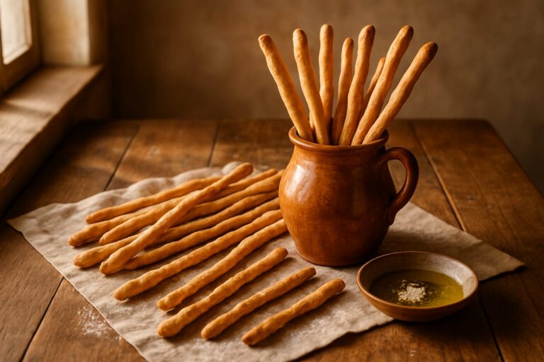 Grissini Torinesi recipe — authentic Italian Piemonte style