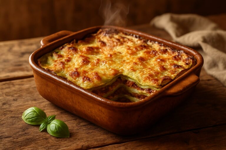 Lasagne alla Bolognese recipe — authentic Italian Emilia-Romagna style