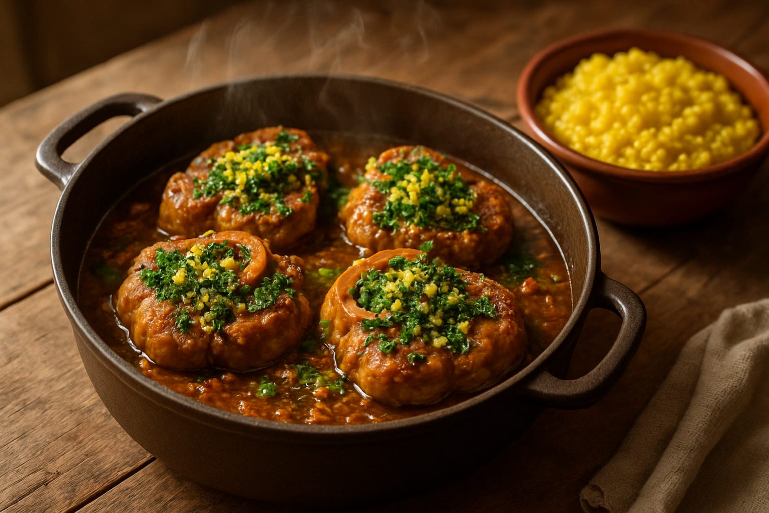 Ossobuco alla Milanese recipe — authentic Italian Lombardia style