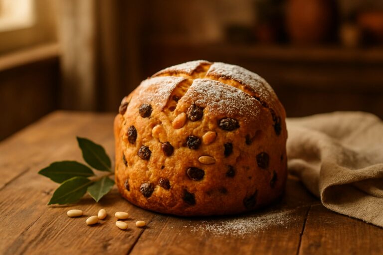 Pandolce Genovese recipe — authentic Italian Liguria style