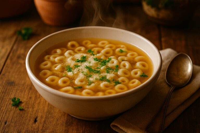 Tortellini in Brodo recipe — authentic Italian Emilia-Romagna style