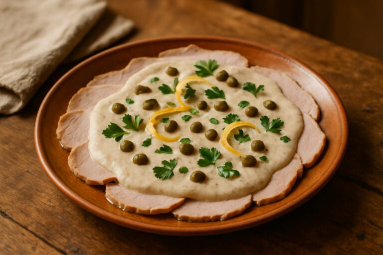Vitello tonnato recipe — authentic Italian Piemonte style